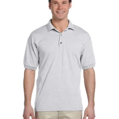 branded-dryblend-jersey-polo-shirt branded DryBlend jersey polo shirt with custom embroidery for teams and businesses