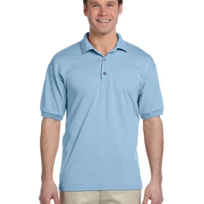custom-uniform-gildan-polo-shirt custom uniform Gildan polo shirt with embroidered logo for professional teams