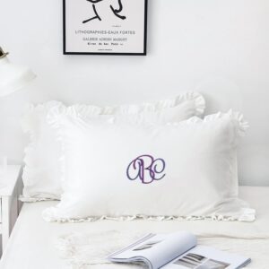 Ruffled Pillow Case - Personalized