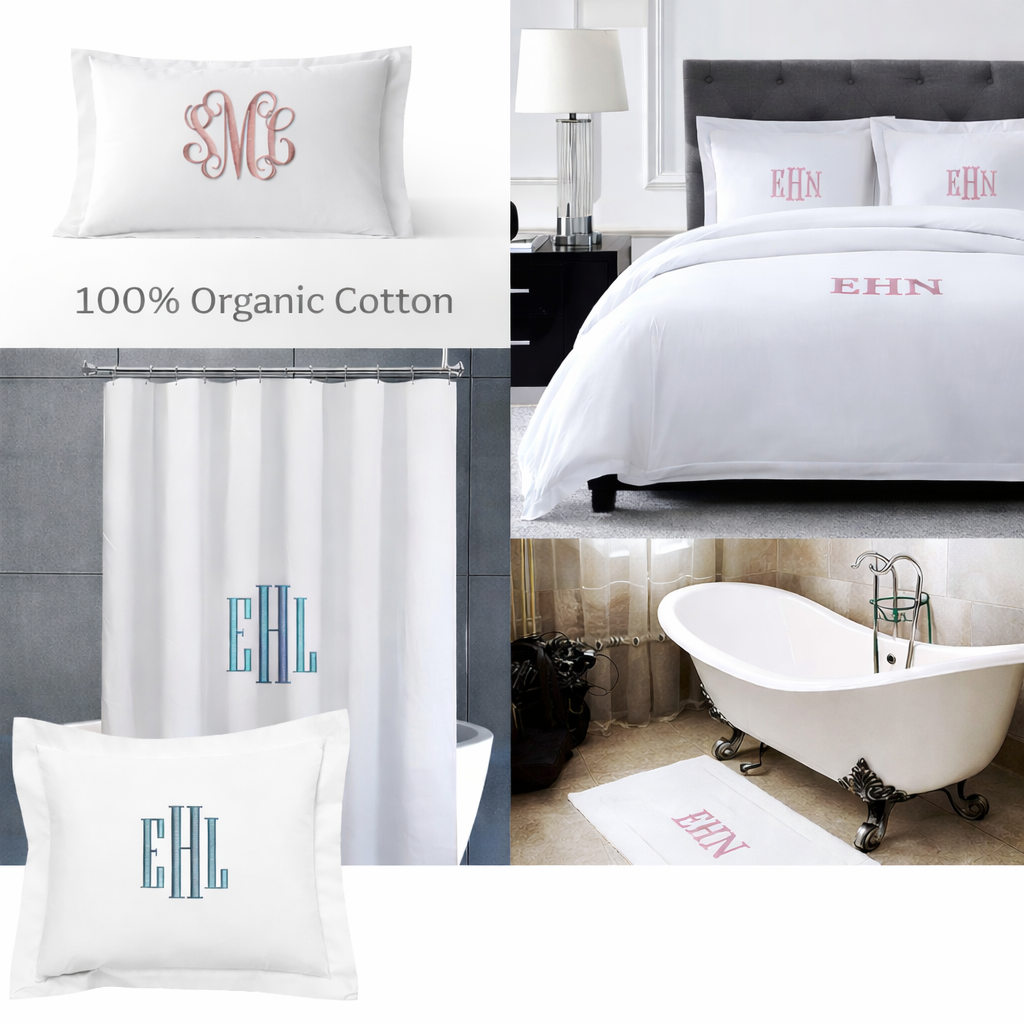 Home 3 Embroidered Home Goods