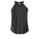 Women’s Perfect Tri Rocker Tank in black frost flat front view