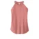 Women’s Perfect Tri Rocker Tank in blush frost flat front view