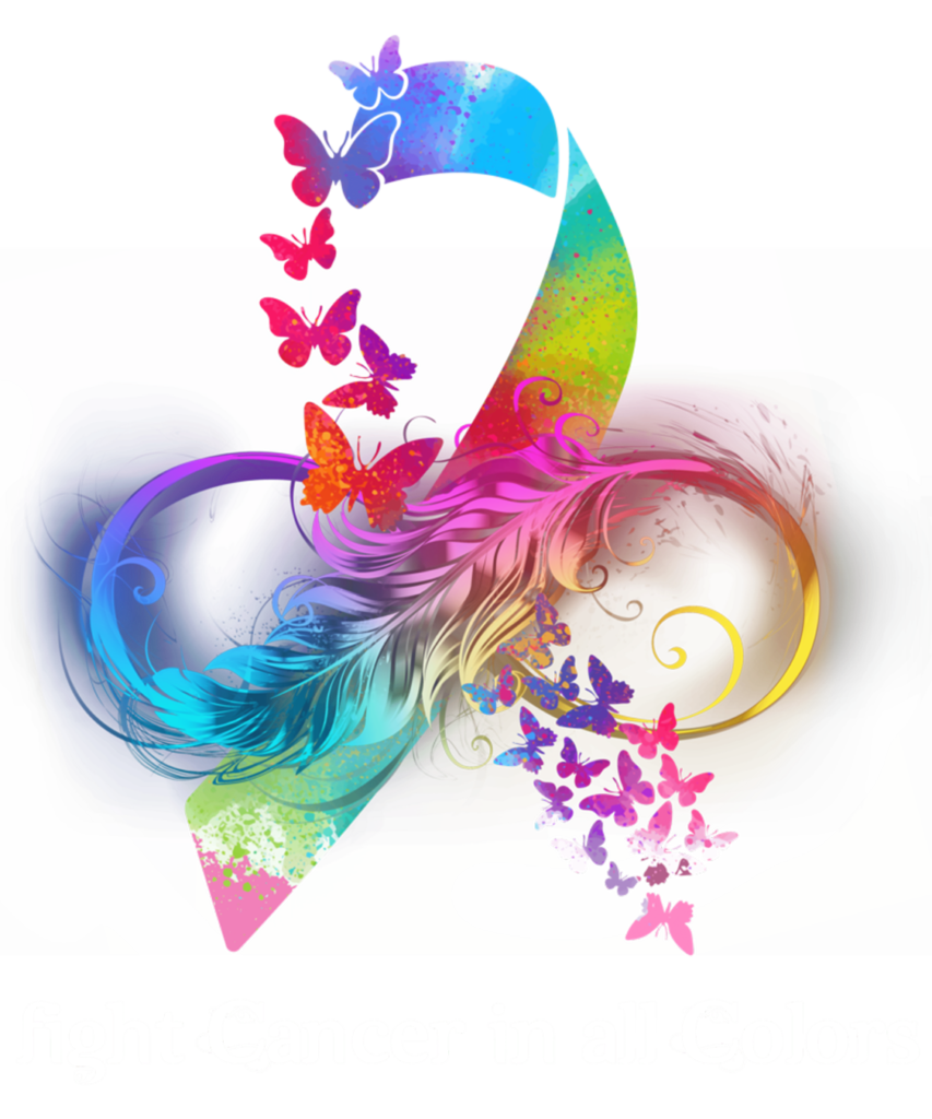 Cancer Awareness 99 Fight Cancer In All Color Breast Cancer Awareness Womens Long Sleeve T Shirt