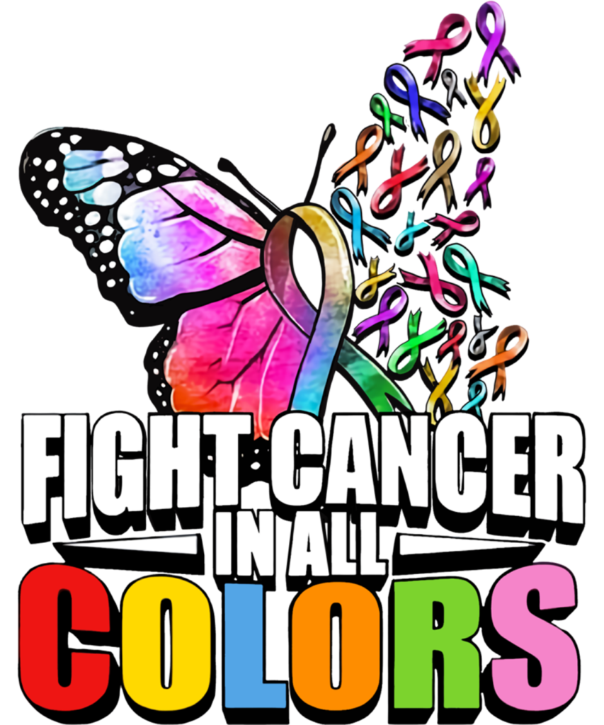 Cancer Awareness 102 Fight Cancer In All Color Feather Breast Cancer Awareness Long Sleeve T Shirt 3