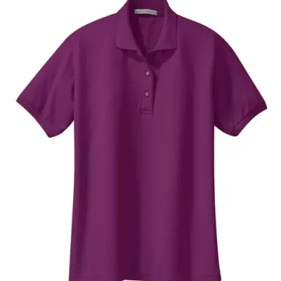 custom-embroidered-womens-polo-shirt-15 custom embroidered womens polo port authority silk touch shirt with logo for business uniforms and branded apparel