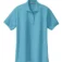 custom embroidered womens polo port authority silk touch shirt with logo for business uniforms and branded apparel