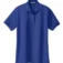 custom embroidered womens polo port authority silk touch shirt with logo for business uniforms and branded apparel