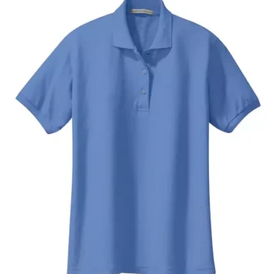 custom-embroidered-womens-polo-shirt-2 custom embroidered womens polo port authority silk touch shirt with logo for business uniforms and branded apparel
