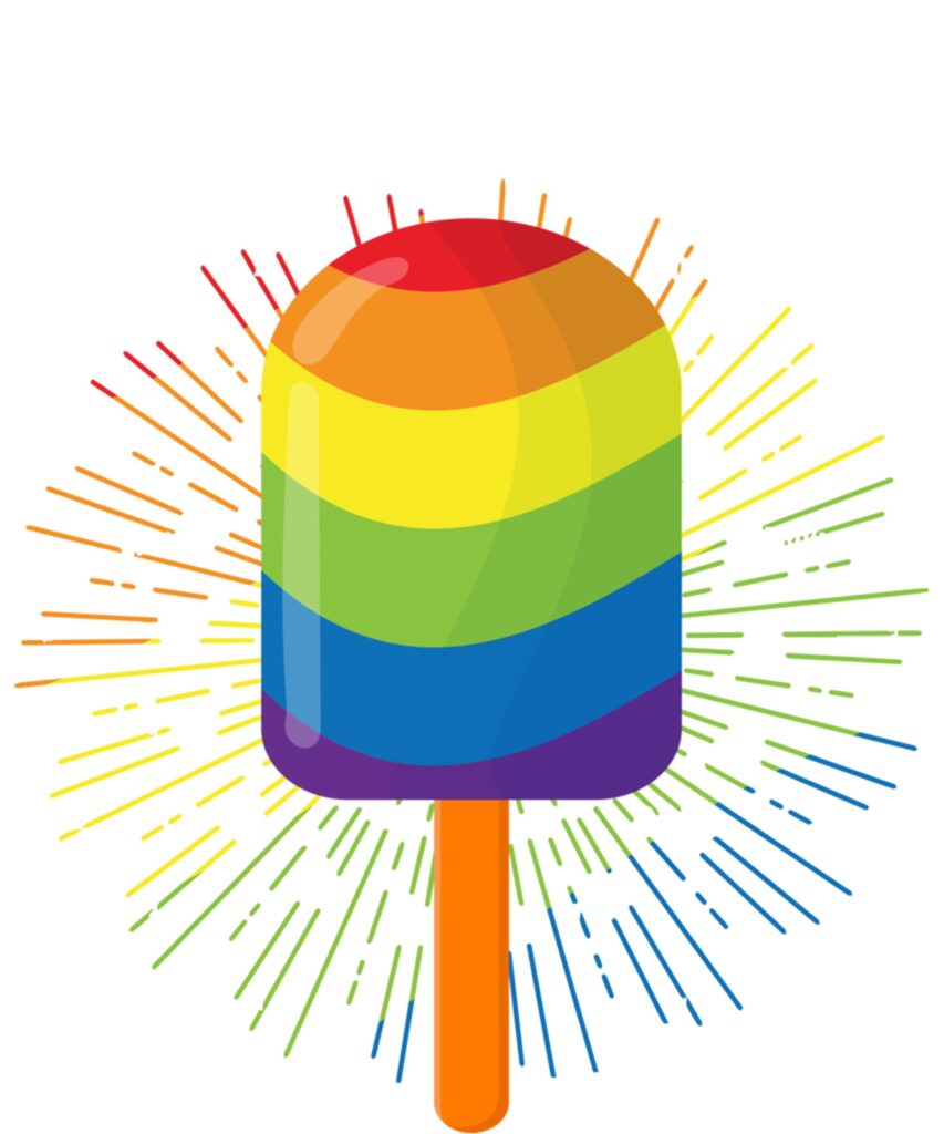 LGBT Pride Month Naughty Rainbow Popsicle Funny Lick Me Long Sleeve T Shirt