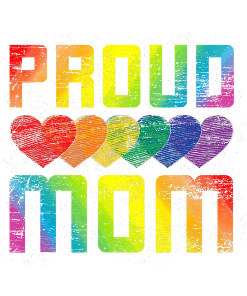 Queer Women Proud Mom Lesbian LGBTQ Pride Month LGBT Long Sleeve T Shirt