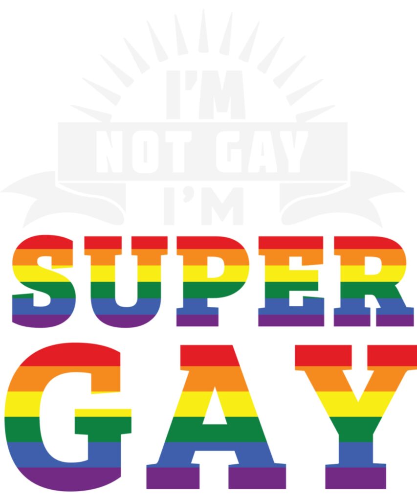 Super Gay LGBT Pride Month Graphic Festival Parade Funny Long Sleeve T Shirt