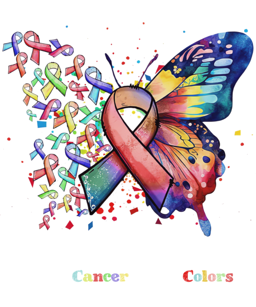 Cancer Awareness 140 We Believe In Miracles Fight Cancer In All Color Butterfly Long Sleeve T Shirt