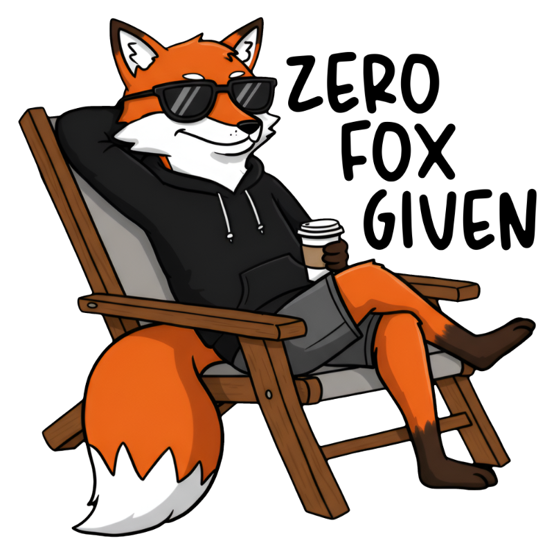 Sarcastic 117 Zero Fox Given 1