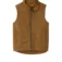 custom embroidered CornerStone workwear vest with fleece lining and durable canvas shell