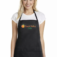 Custom embroidered long apron with business logo for restaurant, café, kitchen, and hospitality uniforms