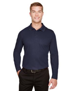 Personalized Devon & Jones CrownLux Performance Long Sleeve Polo
