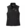 women's embroidered soft shell vest black custom business uniform