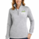 Custom Sport-Tek LST253 Women’s 1/4-Zip Sweatshirt with small graphic logo on left chest for branded apparel and team wear