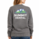 Custom Crew Neck Sweatshirt with Front Pocket and Back Graphic Logo