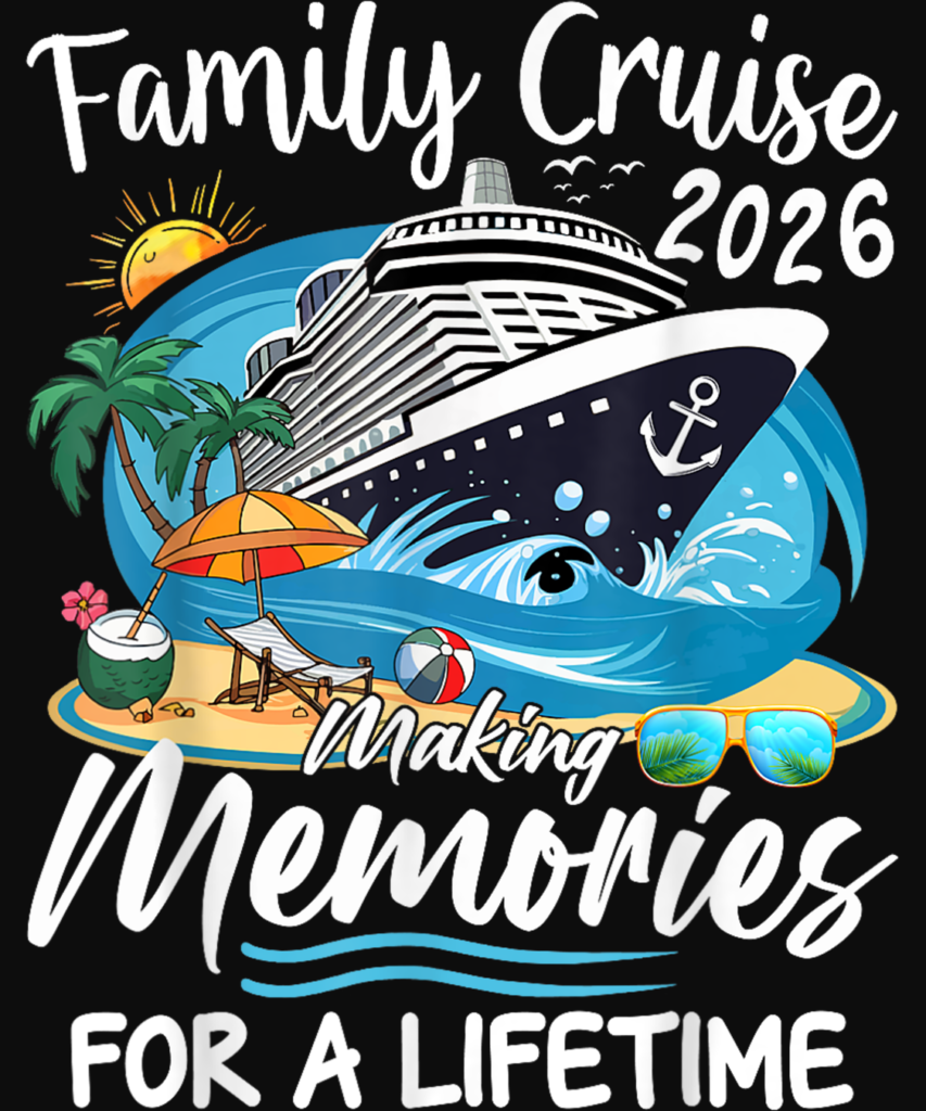 Family Cruise 2026 Family Matching Cruise Vacation Party T Shirt 1 1