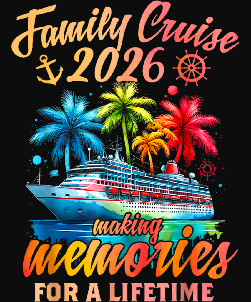 Family Cruise 2026 Family Matching Cruise Vacation Party T Shirt 2
