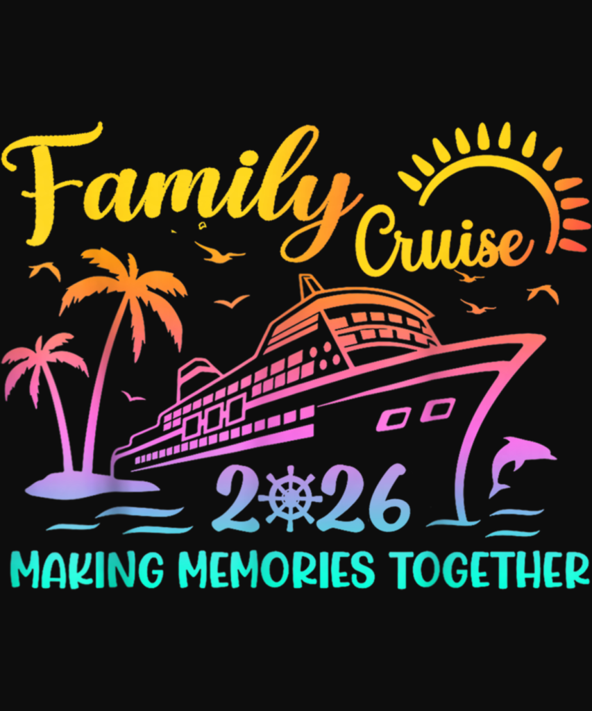Family Cruise 2026 Making Memories Together Matching Group Long Sleeve T Shirt 1