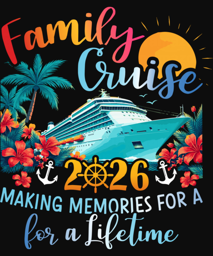 Family Cruise 2026 Making Memories for a Lifetime Long Sleeve T Shirt 1 1