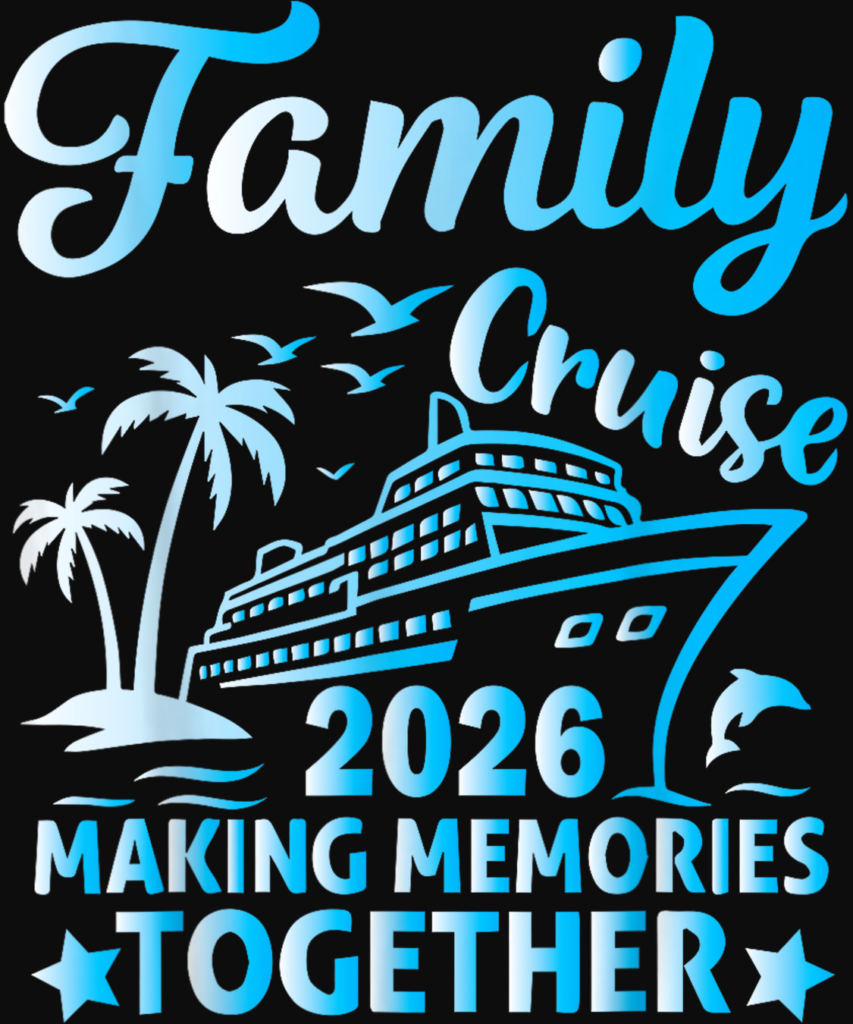 Family Cruise 2026 Vacation Trip Matching Family Cruise Ship T Shirt 1