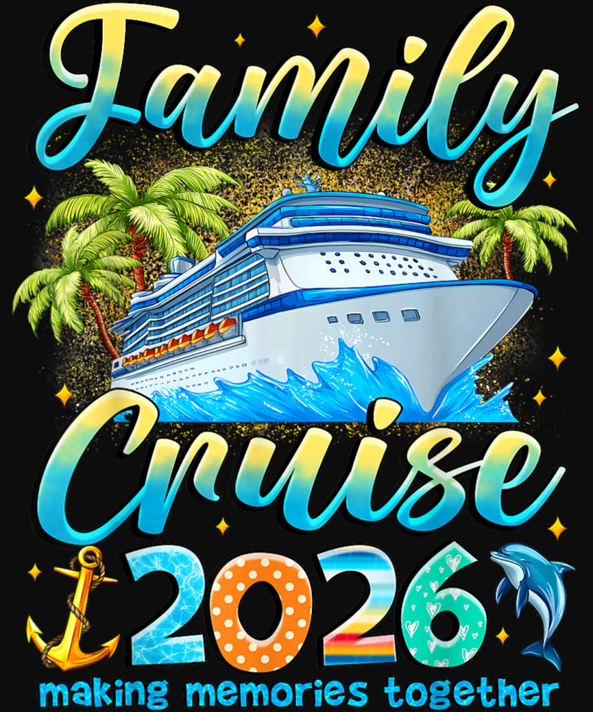 Family Cruise Squad 2026 Group Matching Summer Vacation Trip T Shirt 1