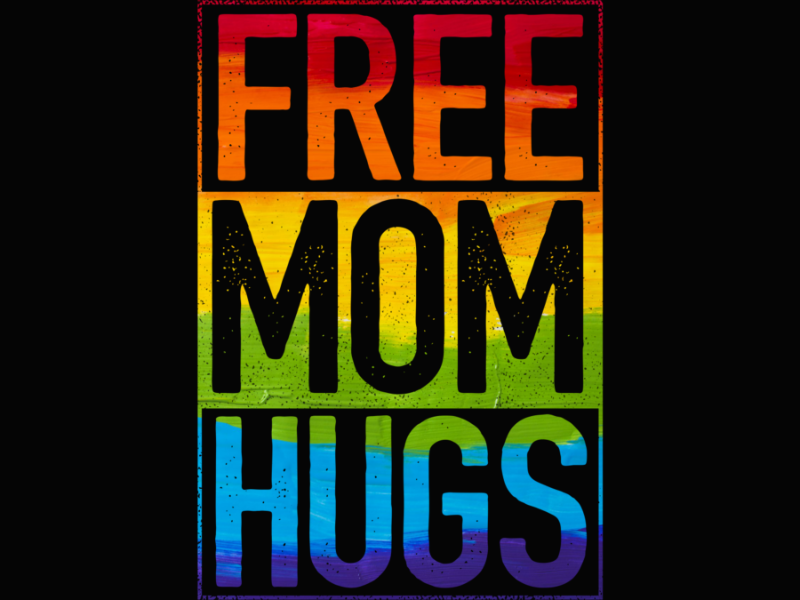 Pride 3 Free Mom Hugs Tshirt Rainbow Heart LGBT Pride Month Long Sleeve T Shirt 2 1