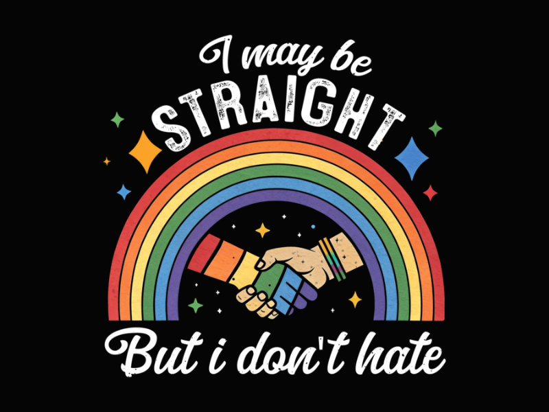 Pride 28 I May Be Straight But I Dont Hate LGBT Gay Pride Equality Long Sleeve T Shirt 1
