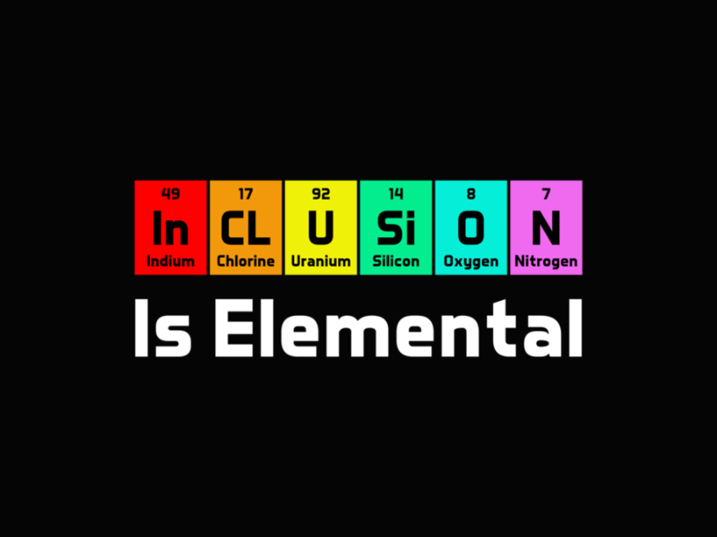 Pride 31 Inclusion Is Elemental LGBT Flag Gay Pride Month Long Sleeve T Shirt 1