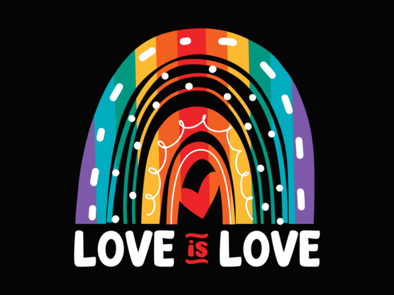Pride 40 LGBT Pride Rainbow Love Is Love Long Sleeve T Shirt 1