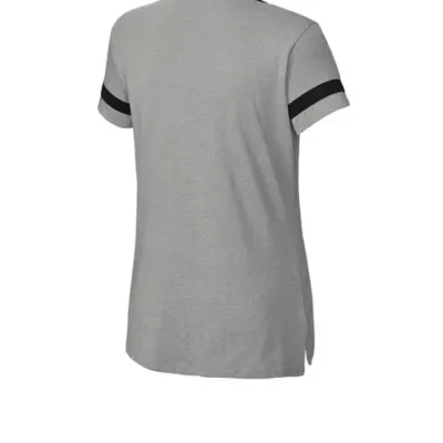 personalized-sport-tek-notch-neck-tee-for-activewear-and-style custom womens casual notch neck shirt with soft fabric and modern fit