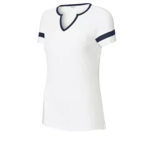 custom Sport-Tek womens notch neck tee designed for lightweight athletic style and everyday comfort