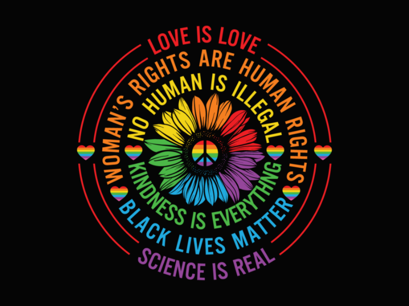 Pride 44 Love is love LGBT Pride Long Sleeve T Shirt 1