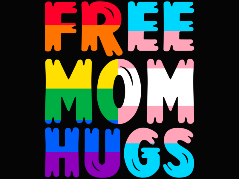 Pride 88 Transgender Free Mom Hugs Gay LGBT Pride Month Trans Long Sleeve T Shirt 1