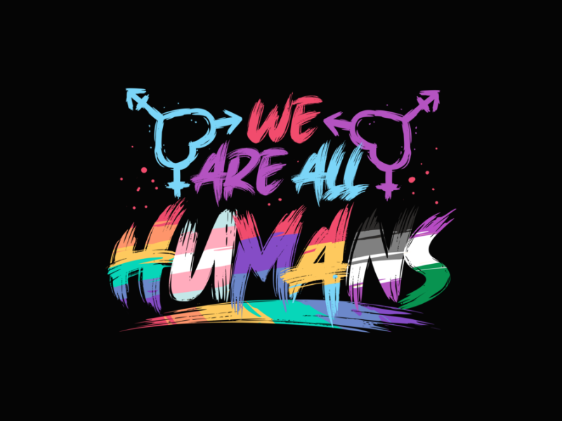 Pride 6 We Are All Humans LQBTQ Rainbow Pride Month Festival LGBT Long Sleeve T Shirt 1