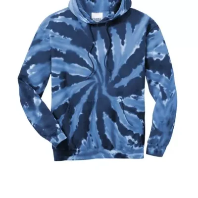 branded-tie-dye-hoodie-business-teamwear Port & Company custom tie dye hoodie with comfortable fit