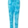 Personalized tie dye sweatpants with custom logo on soft fleece jogger style pants