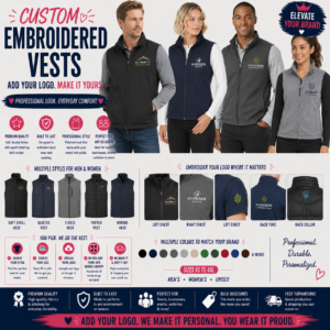Embroidered Vests