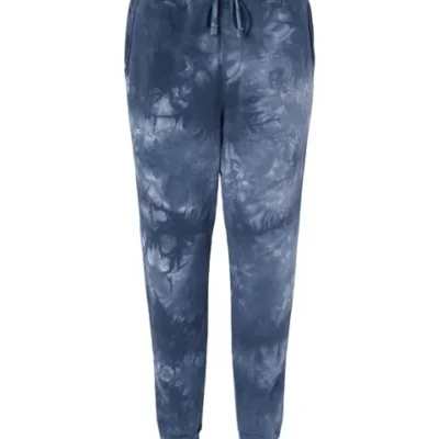 custom-logo-tie-dye-fleece-pants-unisex Custom logo tie dye fleece pants for branded apparel or personal fashion