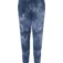 Custom logo tie dye fleece pants for branded apparel or personal fashion