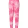 Branded tie dye sweatpants with custom design on soft fleece material