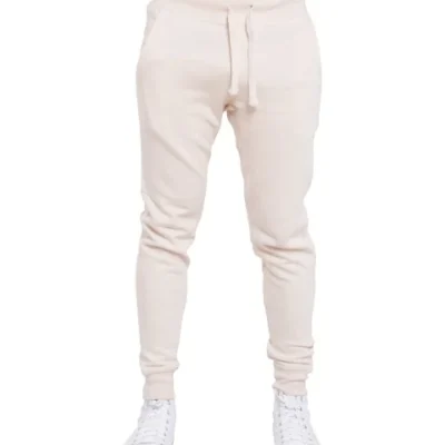 custom-jogger-pants-side-logo-pocket-lane-seven Custom unisex jogger pants with logo near pocket placement Lane Seven LST006