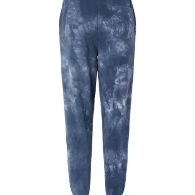 personalized-fleece-jogger-pants-tie-dye-style Custom printed tie dye sweatpants for modern streetwear and branded apparel
