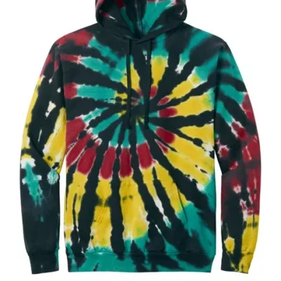 personalized-tie-dye-hooded-sweatshirt-logo-apparel custom printed tie dye hoodie for casual wear and promotional use