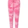 Soft fleece tie dye pants with custom design for personalized clothing