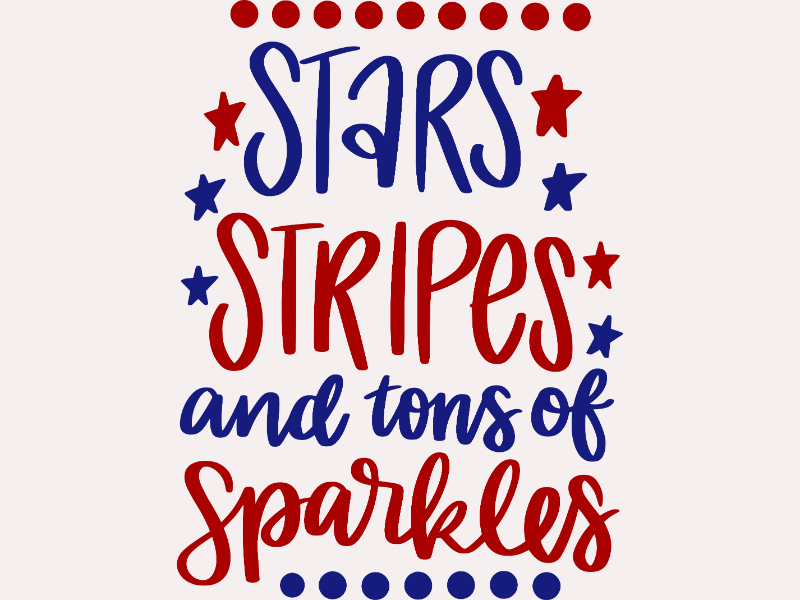 Holidays 92 12. Stars Stripes and Sparkles