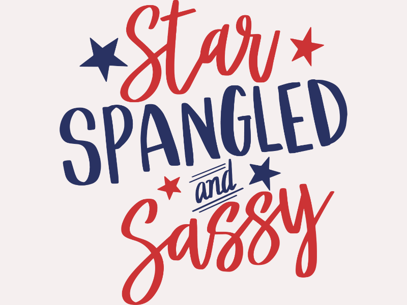 Holidays 103 18. Star Spangled and Sassy